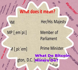 What does it mean to mine crypto